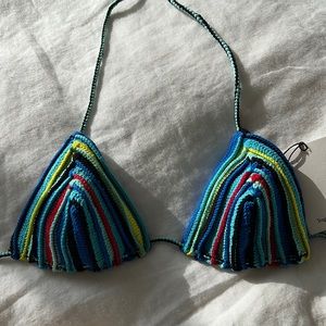 NWT tropic of C crochet top - XS